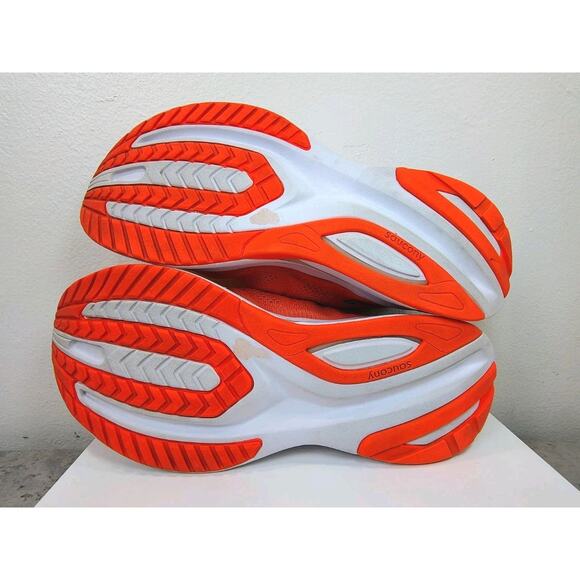 Saucony Guide 15 Shoes Womens 11.5 Sunset Orange Running Sneakers Trainer EUC - Picture 4 of 15